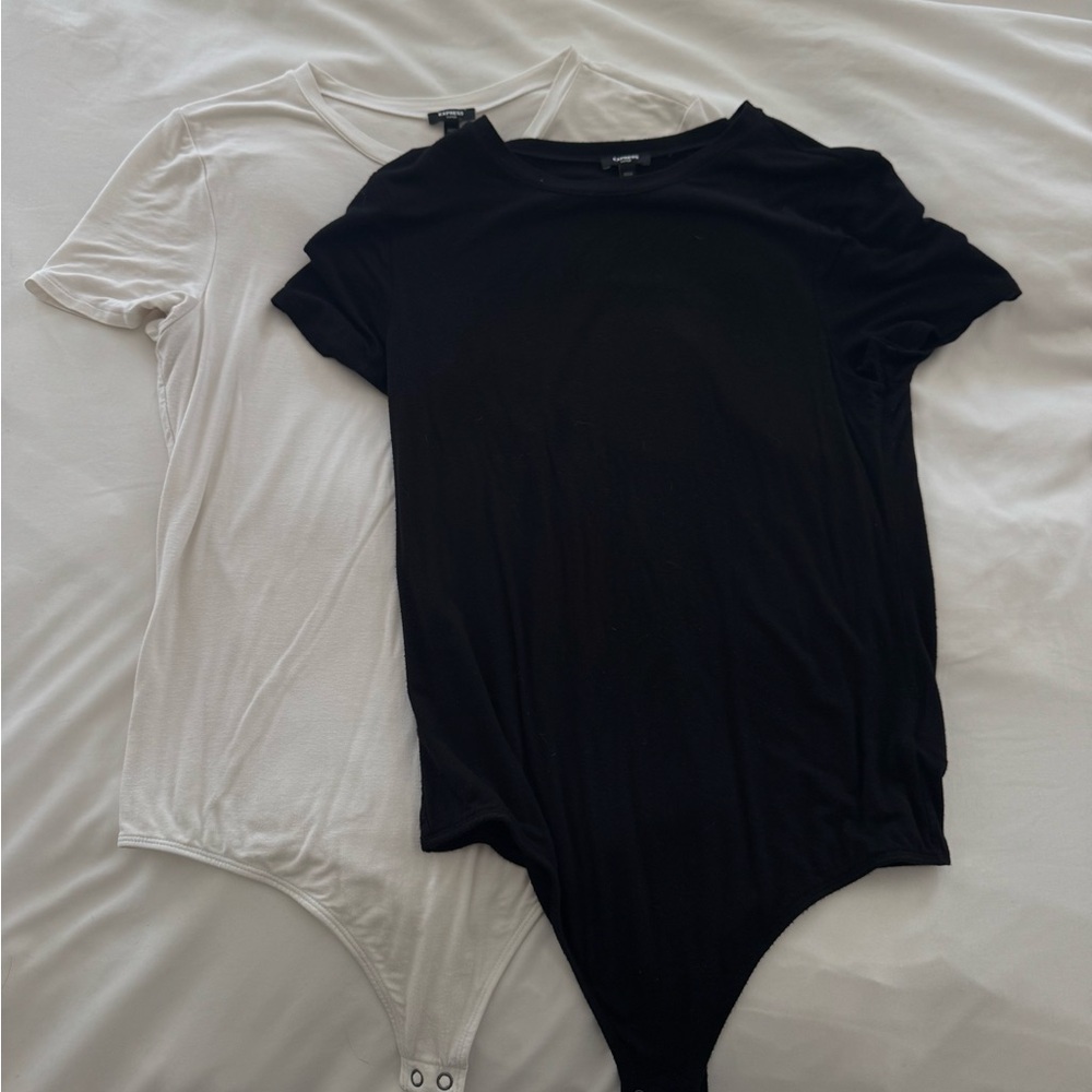 Express Black and White Bodysuits